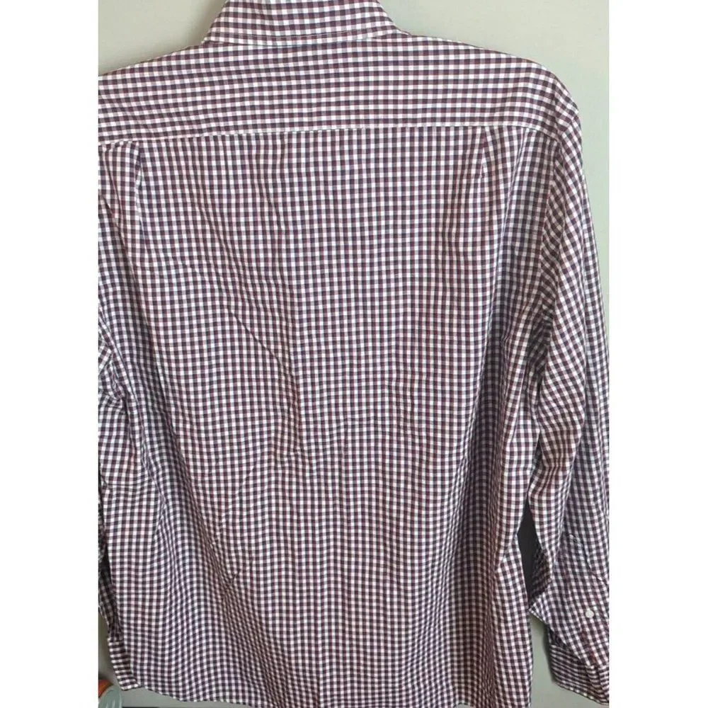 J Crew Button Down Shirt Multicolor Plaid Classic Men Long Sleeve Size Large NWT